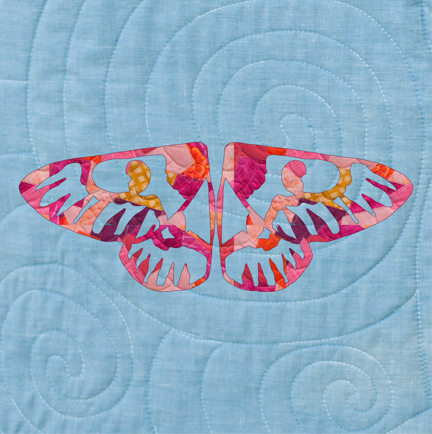 Moth Scrappy Applique Pattern Bundle (PDF)