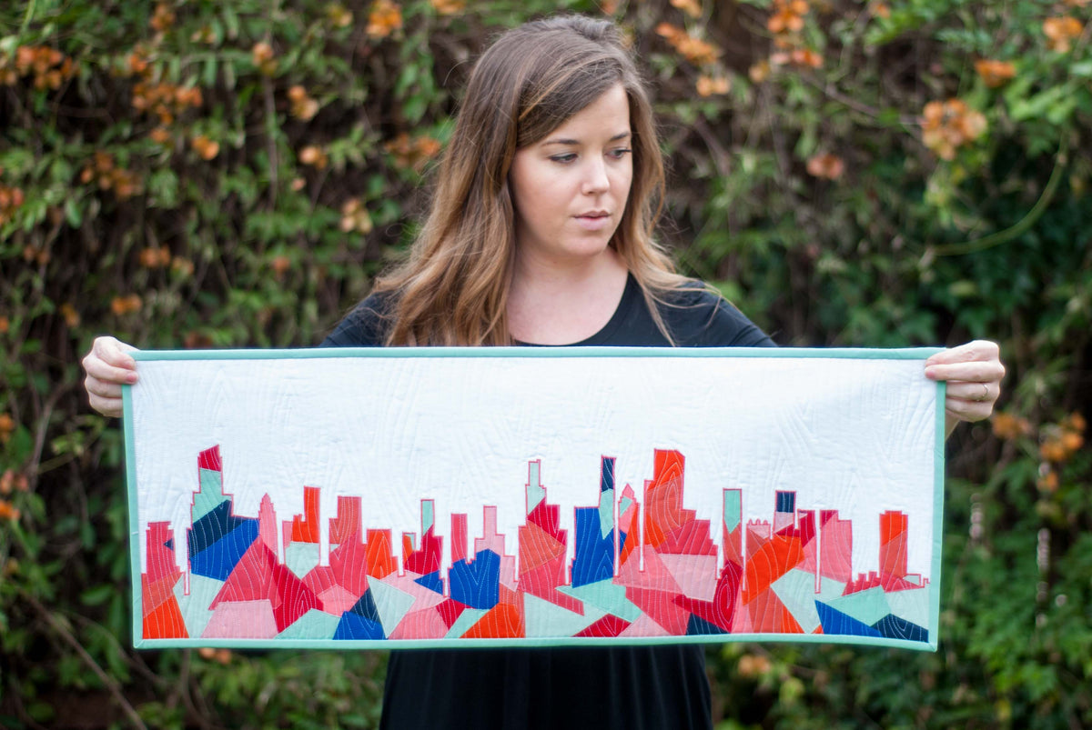 IL, Chicago Skyline PDF Pattern – Shannon Brinkley Studio