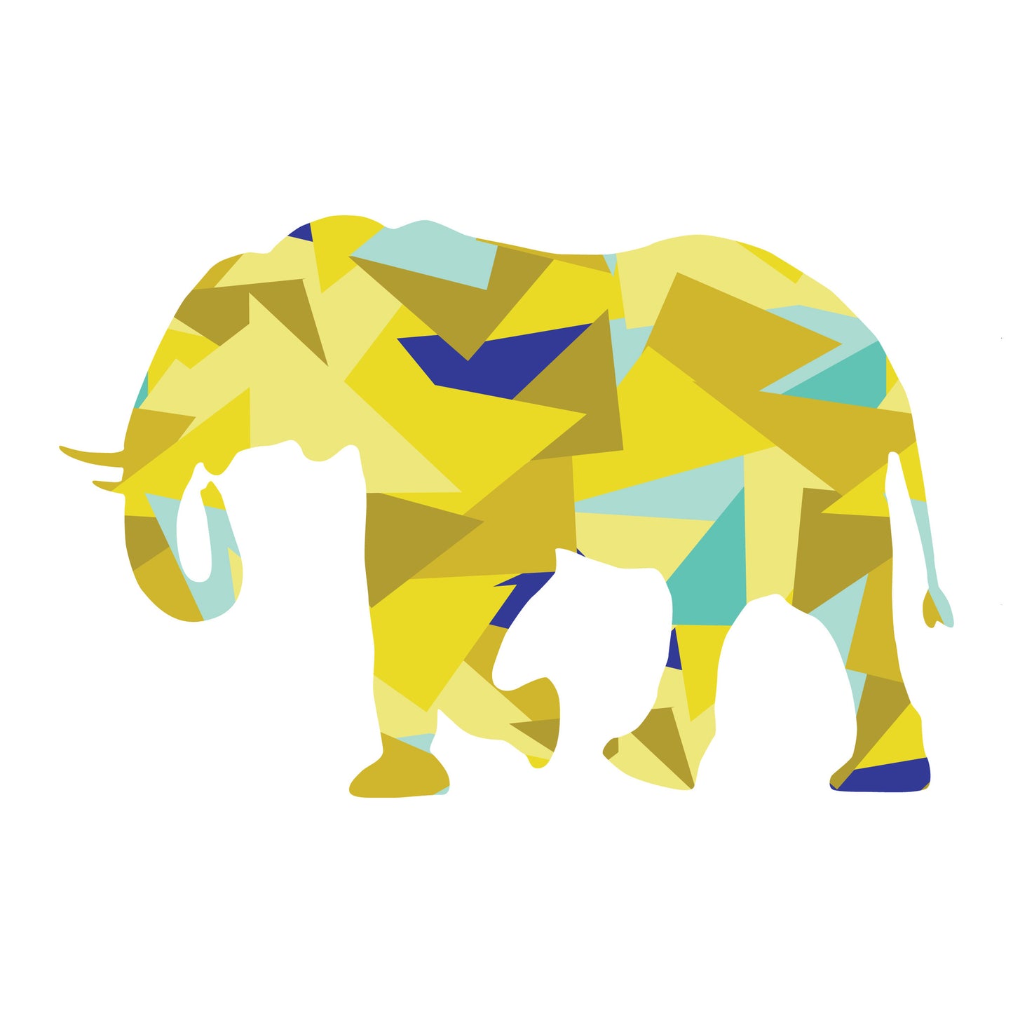 Elephant Scrappy Applique PDF Pattern