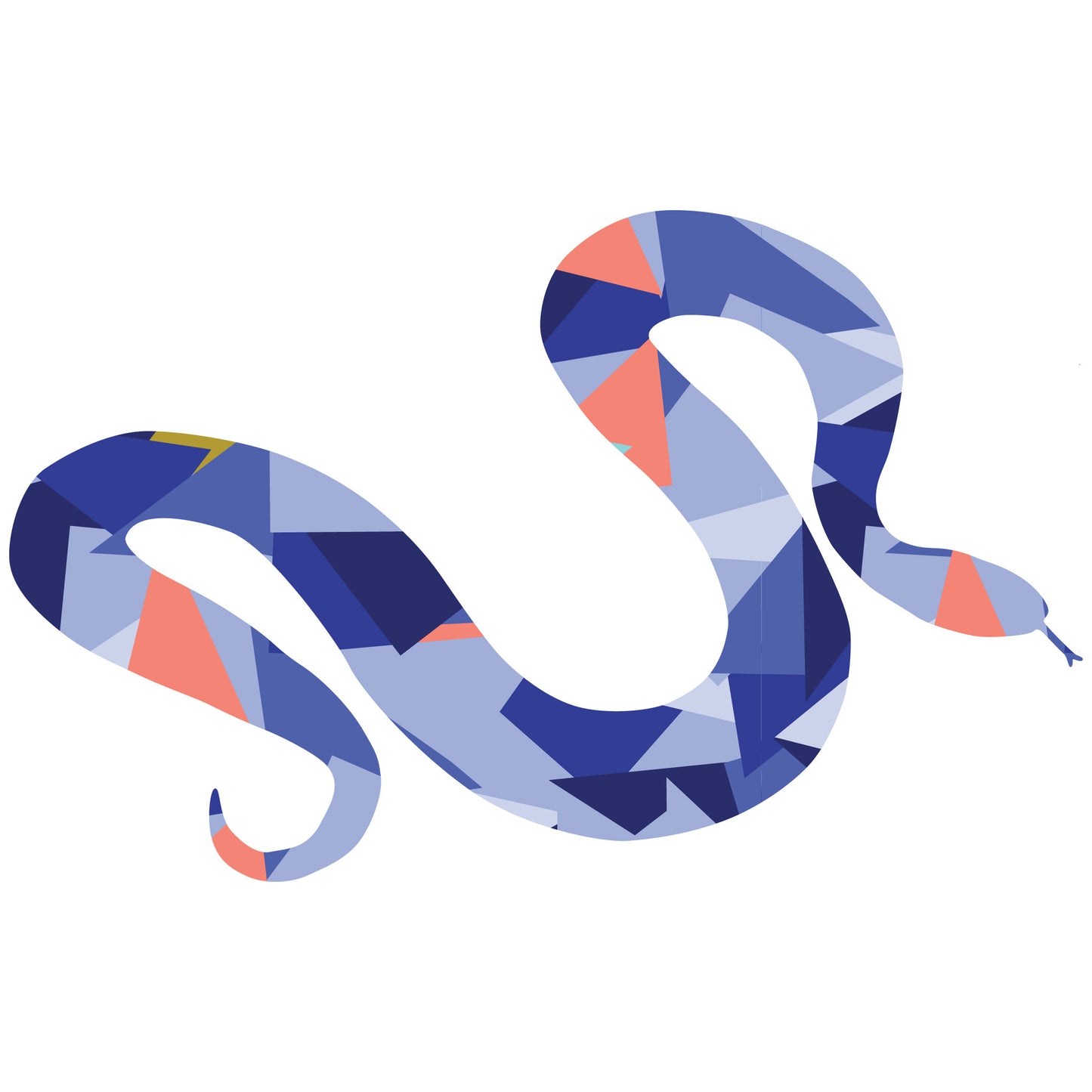 Snake Scrappy Applique PDF Pattern
