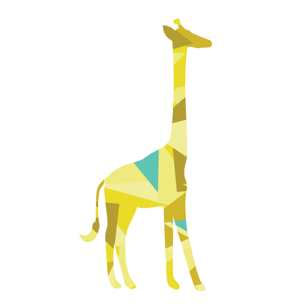 Giraffe Scrappy Applique PDF Pattern