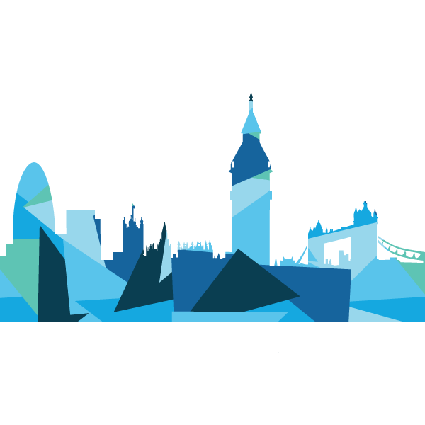England, London Skyline PDF Pattern